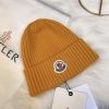 稀少 モンクレール コピー リブ ビーニー ロゴ パッチ ニット帽 mot70827 - 画像 (7)