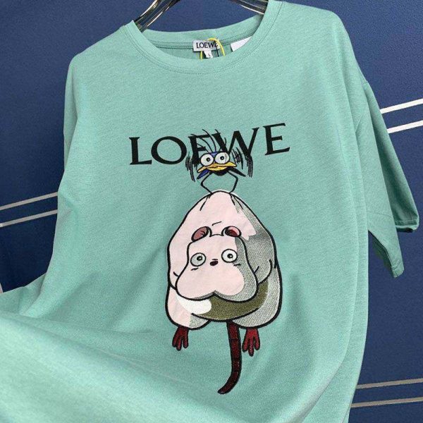 可愛い ロエベ×ジブリ ハエドリ クルーネックTシャツ 偽物 lom16507 - 画像 (8)