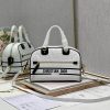 22新作◆ディオール VIBE 偽物ミディアム ボウリング バッグ コピー キルティング des86119 - 画像 (2)