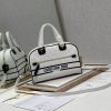 22新作◆ディオール VIBE 偽物ミディアム ボウリング バッグ コピー キルティング des86119 - 画像 (3)