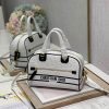 22新作◆ディオール VIBE 偽物ミディアム ボウリング バッグ コピー キルティング des86119 - 画像 (4)