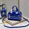 超希少！ディオール VIBE ミディアム 偽物 ボウリング バッグ キルティング deq91766 - 画像 (8)