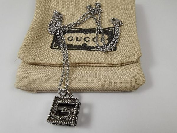 【日本未発売】グッチ ネックレス コピー シルバー メンズ guo21233 - 画像 (3)