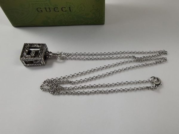 【日本未発売】グッチ ネックレス コピー シルバー メンズ guo21233 - 画像 (6)