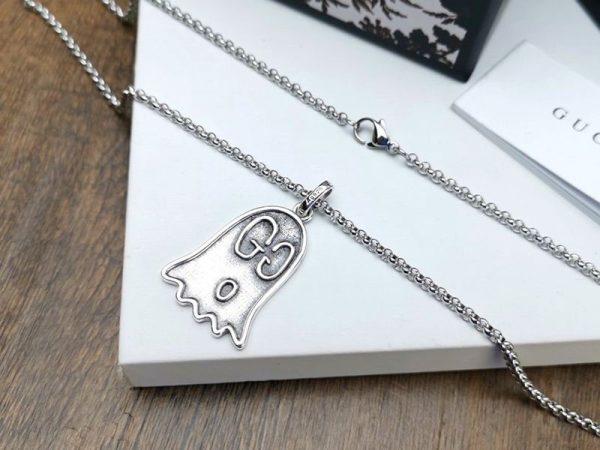 人気No1 グッチ★ゴーストリバーシブルネックレス コピー guj39168 - 画像 (3)
