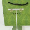 《大人気》グッチ 18k イエローゴールド Interlocking G ピアス 偽物 guq61214 - 画像 (4)