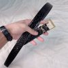 セール新作サンローラン スーパーコピー モノグラム ナローベルト 20/30mm Sar57005 - 画像 (9)