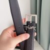 一目惚れ♪サンローラン 偽物 モノグラム ナローベルト 30mm Sar66006 - 画像 (4)