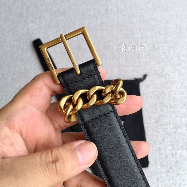 21-22AWサンローラン スーパーコピー モノグラム ナローベルト 20/30mm 6色 Sat30745 - 画像 (6)
