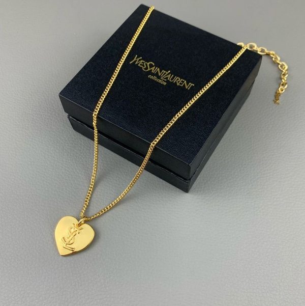 【すぐ届く】サンローラン ミニハートペンダント ネックレス 偽物 Sab86729 - 画像 (4)