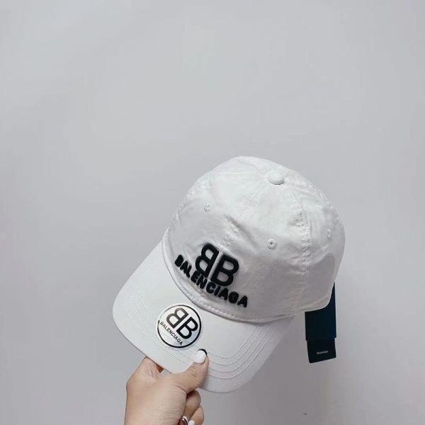 【日本未発売】バレンシアガ ロゴ刺繍 オーガニックコットンドリル製 キャップ コピー bab83856 - 画像 (2)