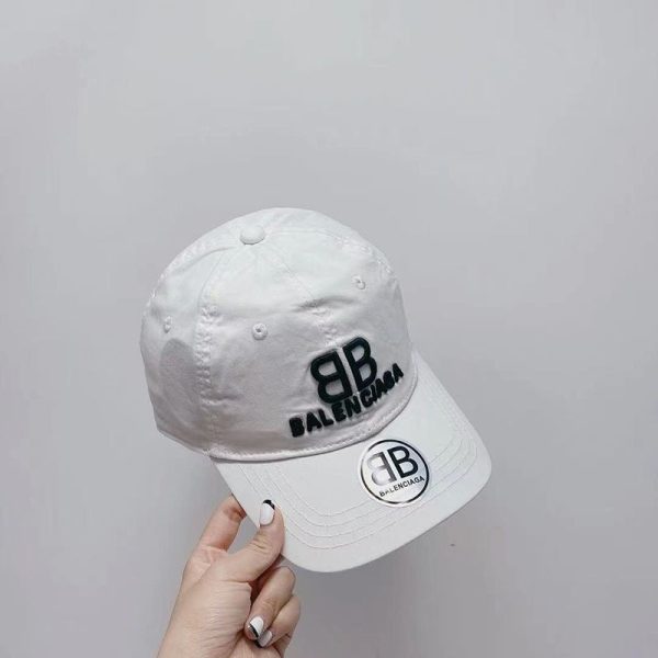 【日本未発売】バレンシアガ ロゴ刺繍 オーガニックコットンドリル製 キャップ コピー bab83856 - 画像 (3)
