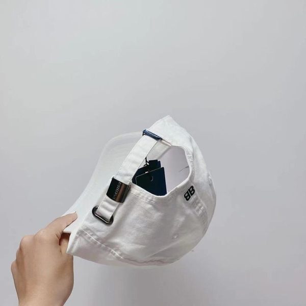 【日本未発売】バレンシアガ ロゴ刺繍 オーガニックコットンドリル製 キャップ コピー bab83856 - 画像 (6)
