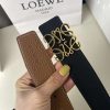 お洒落に♪【ロエベ】カーフレザー アナグラムバックルリバーシブルベルト 激安 loe99761 - 画像 (6)