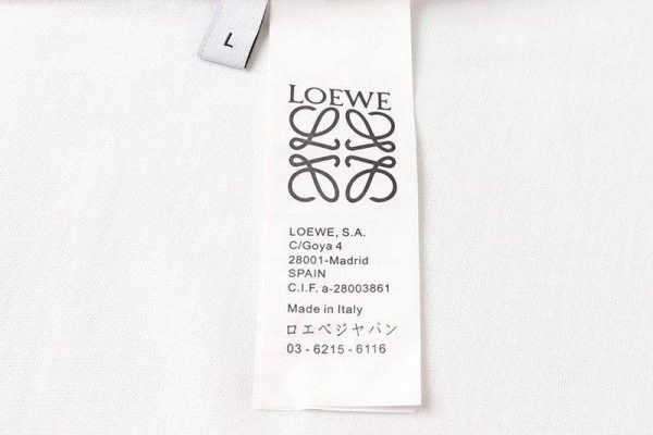 稀少 ロエベ アナグラム Tシャツ 偽物 loi79646 - 画像 (3)