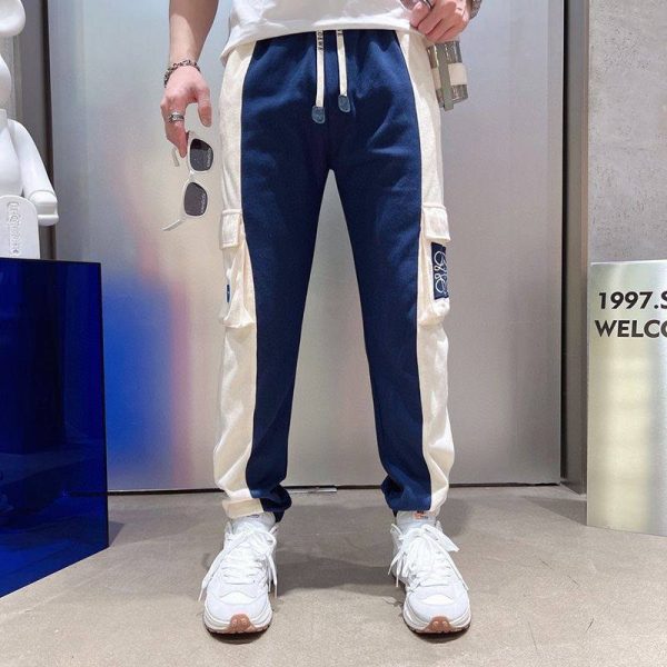 定番【ロエベ】コットン スナップデニムパンツ lox85063 - 画像 (2)