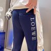 定番【ロエベ】コットン スナップデニムパンツ lox85063 - 画像 (8)