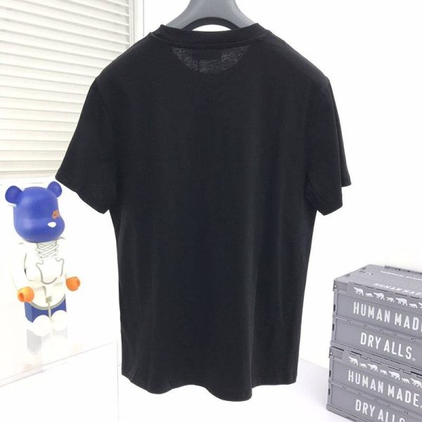 大人気！セリーヌ 偽物 ルーズ Tシャツ コットン ブラック Cer62947 - 画像 (2)