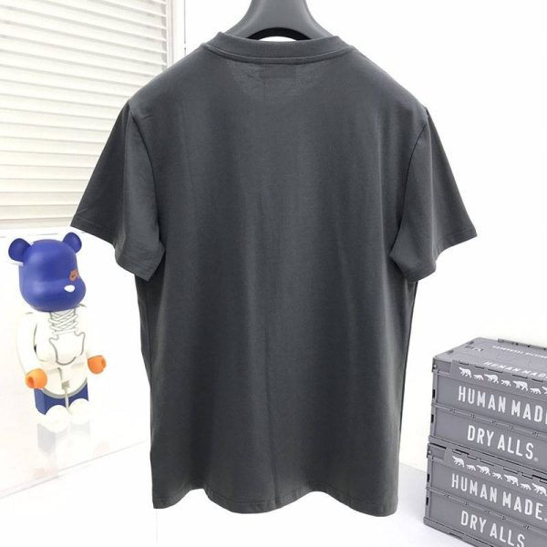 争奪戦セリーヌ コピー ルーズ Tシャツ コットン グレー Cey81651 - 画像 (2)