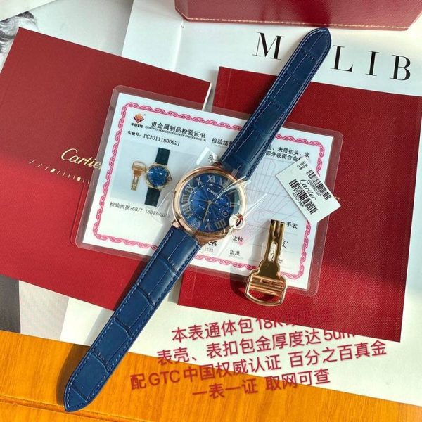 ☆超人気☆カルティエ コピー バロンブルー42MM WGBB0036 - 画像 (2)