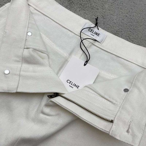 春もの新作 21SS＞セリーヌ デニム ショートパンツ 偽物 vub95505 - 画像 (6)