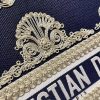 最安値挑戦ディオール ブックトート 偽物 ブルーの刺繍カーフスキン 2サイズ dey92412 - 画像 (9)