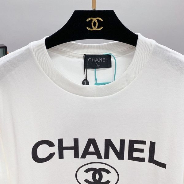 大人気!!新色シャネル Tシャツ スーパーコピー プリント プレタ クルーズ sht43768 - 画像 (5)