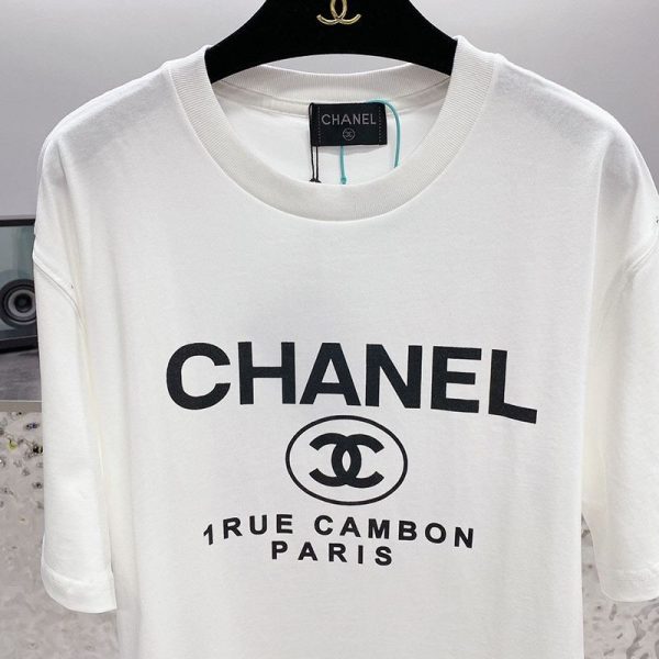 大人気!!新色シャネル Tシャツ スーパーコピー プリント プレタ クルーズ sht43768 - 画像 (6)