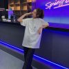 ☆超人気☆◆上質 ディオール Tシャツ 偽物 シンプル ロゴ刺繍入り コットンジャージー det71615 - 画像 (7)