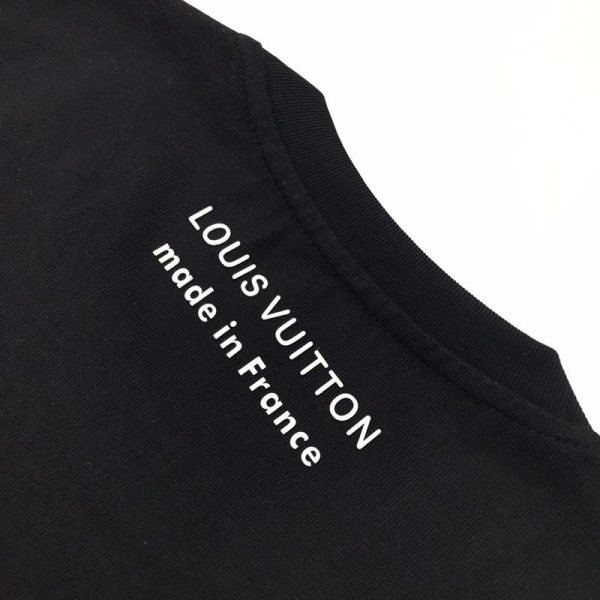 春もの新作◆​ルイヴィトン◆Tシャツ パロディ トップス 半袖 メンズ レッドブラック vuo27473 - 画像 (4)
