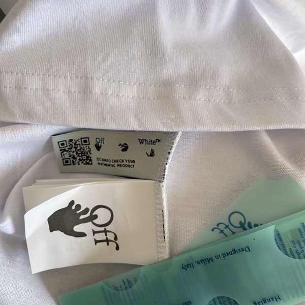 人気急上昇オフホワイト Diagonal コットンTシャツ 偽物 ofr65676 - 画像 (7)