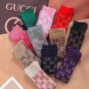 11色 セレブ愛用☆グッチ GGウェブストライプコットンソックス 偽物 gue39559 - 画像 (4)