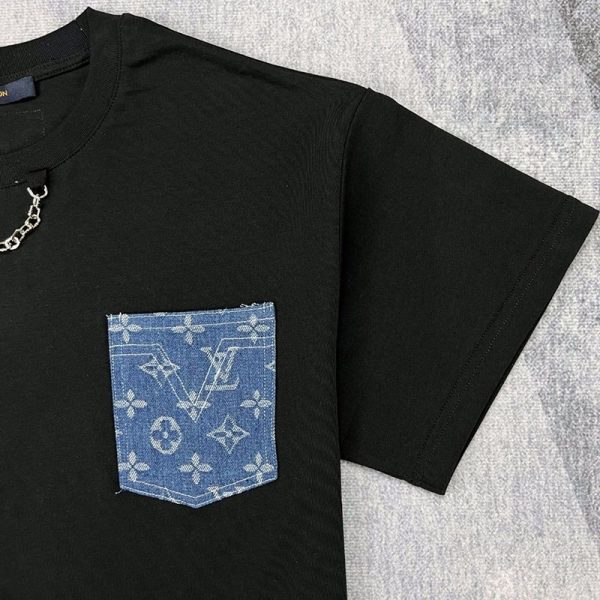 定番アクセス数No.1☆​ルイヴィトン レディース モノグラムポケットTシャツ 偽物 vuz37413 - 画像 (3)