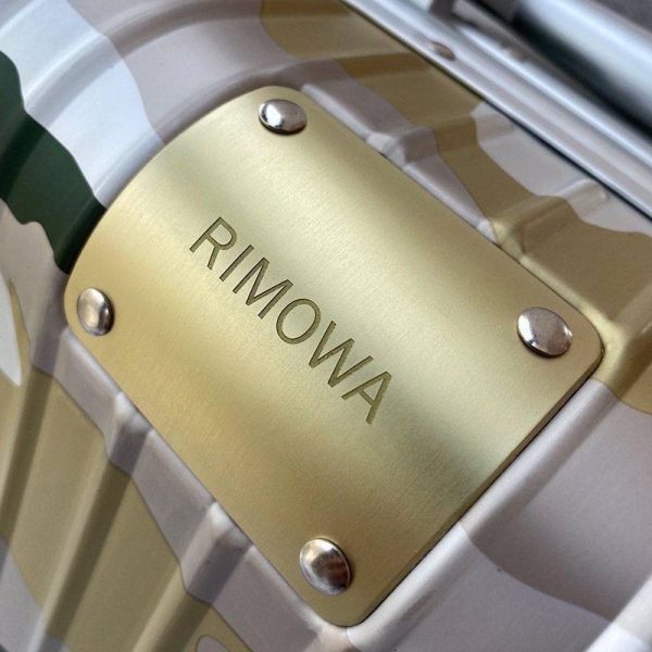 最安値挑戦リモワ コピー キャビン55cmカモフラージュプリントアルミスーツケース rio34678 - 画像 (5)