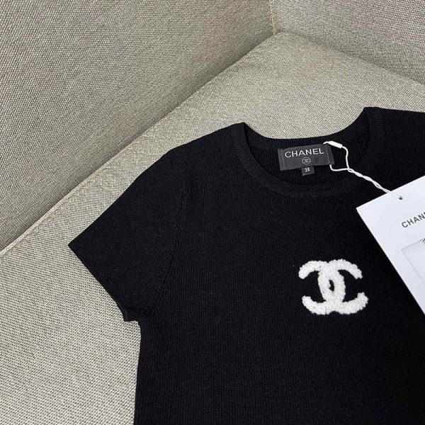 定番シャネル トップス ロゴTシャツ コピー shw66466 - 画像 (4)