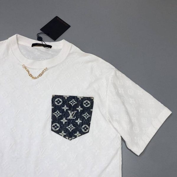 ★日本!!人気！ルイヴィトン モノグラムポケットTシャツ コピー vuf39194 - 画像 (4)