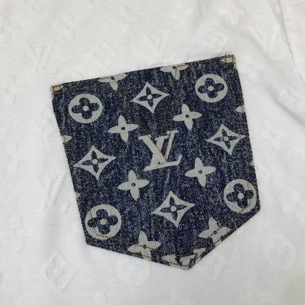 ★日本!!人気！ルイヴィトン モノグラムポケットTシャツ コピー vuf39194 - 画像 (5)