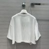 【日本未発売】プラダ 刺繍入り ジャージー Tシャツ パロディ 半袖☆送料込 puj71082 - 画像 (5)