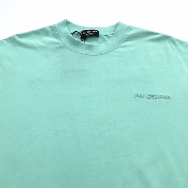 入手困難 バレンシアガ★ミディアムフィットロゴTシャツ 偽物 bay70046 - 画像 (3)