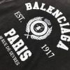 21-22AW バレンシアガ カレッジ 1917 コットン Tシャツ スーパーコピー 半袖 bav45954 - 画像 (4)