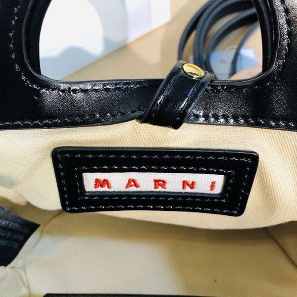 大人気!!新色 マルニ  TROPICALIA マイクロ かごバッグ 偽物 マルニ ハンモックバッグ mab37012 - 画像 (5)