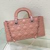 送料込【ディオール】LADY D-JOY バッグ偽物 カナージュ カーフスキン det26113 - 画像 (4)