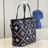 《大人気》ルイヴィトン ネヴァーフル MM コピー モノグラムアンプラント トートバッグ M46040 - 画像 (3)