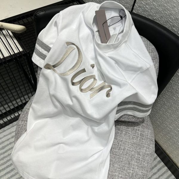 21-22AWディオール オーガニックコットンジャージー Tシャツ 偽物 del05981 - 画像 (2)
