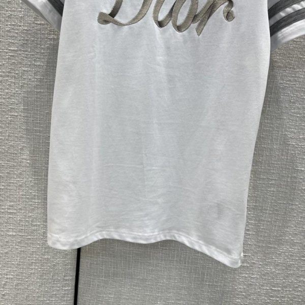 21-22AWディオール オーガニックコットンジャージー Tシャツ 偽物 del05981 - 画像 (4)
