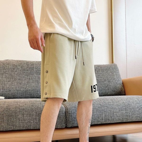 大人気！フィアオブゴッド コットンブレンドジャージーショートパンツ 偽物 fii15076 - 画像 (2)