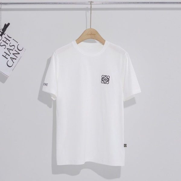 超話題!ロエベ☆アナグラム ロゴ コットン 半袖Tシャツ コピー H526Y22J261