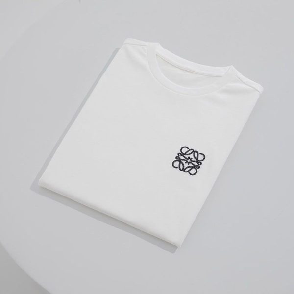 超話題!ロエベ☆アナグラム ロゴ コットン 半袖Tシャツ コピー H526Y22J261 - 画像 (3)