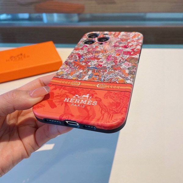 世界中で大人気♪エルメス ★iPhone13 Proスマホケース スーパーコピー ert96186 - 画像 (5)