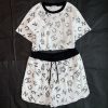【日本未発売】シャネル ロゴ Tシャツ＆ ショーツ 上下セット 偽物 shz83729 - 画像 (3)